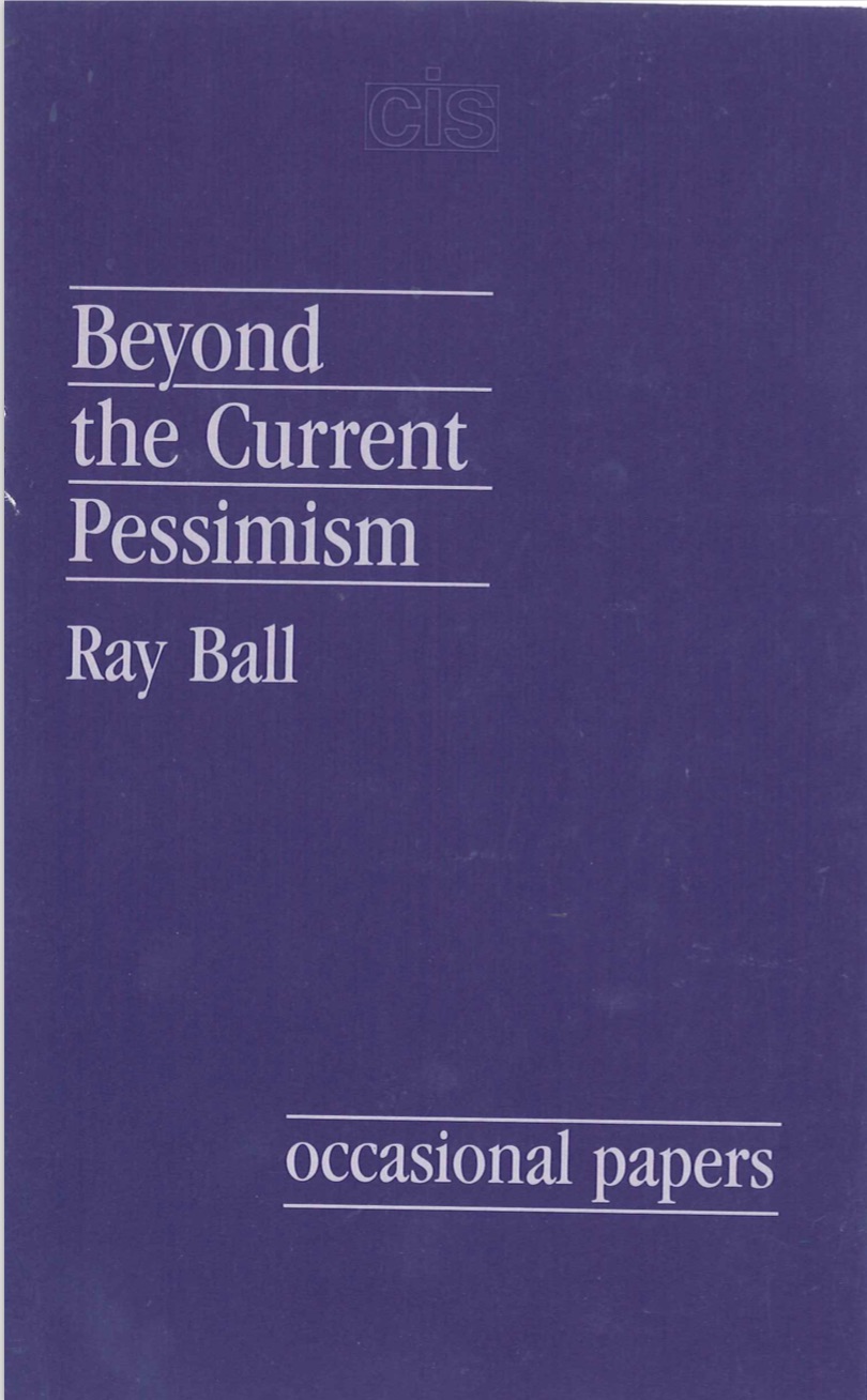 Beyond the Current Pessimism