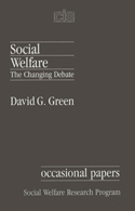 Social Welfare: The Changing Debate