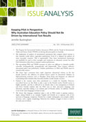 Keeping PISA in Perspective: Why Australian Education Policy Should Not Be Driven by International Test Results