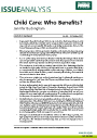 Child Care: Who Benefits?