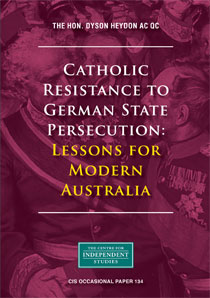 Catholic Resistance to German State Persecution: Lessons for Modern Australia