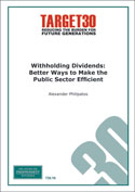 Withholding Dividends: Better ways to make the public sector efficient