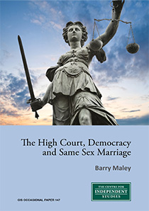 The High Court, Democracy and Same Sex Marriage
