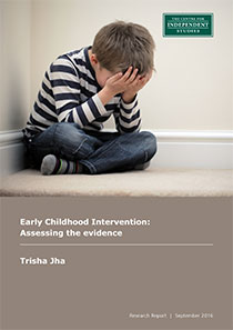 Early Childhood Intervention: Assessing the evidence