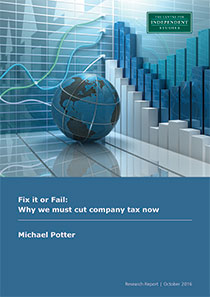 Fix it or Fail: Why we must cut company tax now