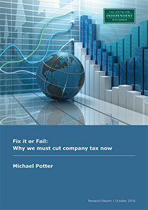 Fix it or Fail: Why we must cut company tax now
