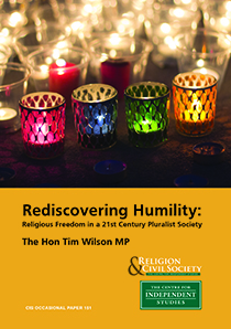 Rediscovering Humility: Religious Freedom in a 21st Century Pluralist Society