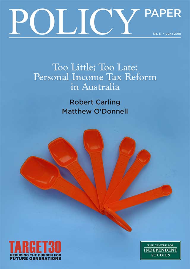 Too Little; Too Late: Personal Income Tax Reform in Australia