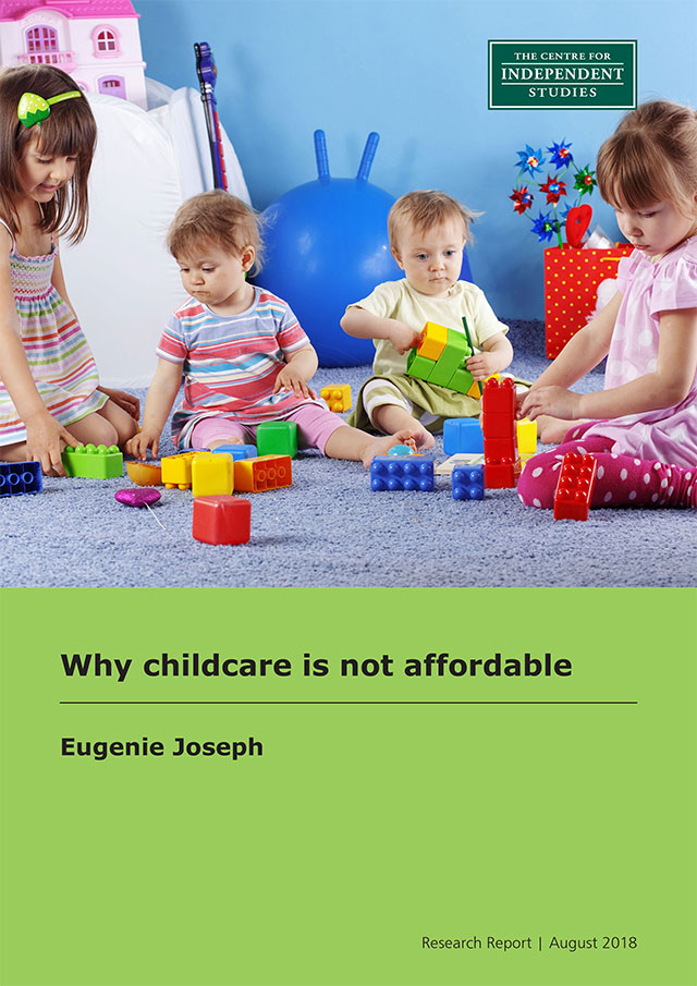 Why childcare is not affordable