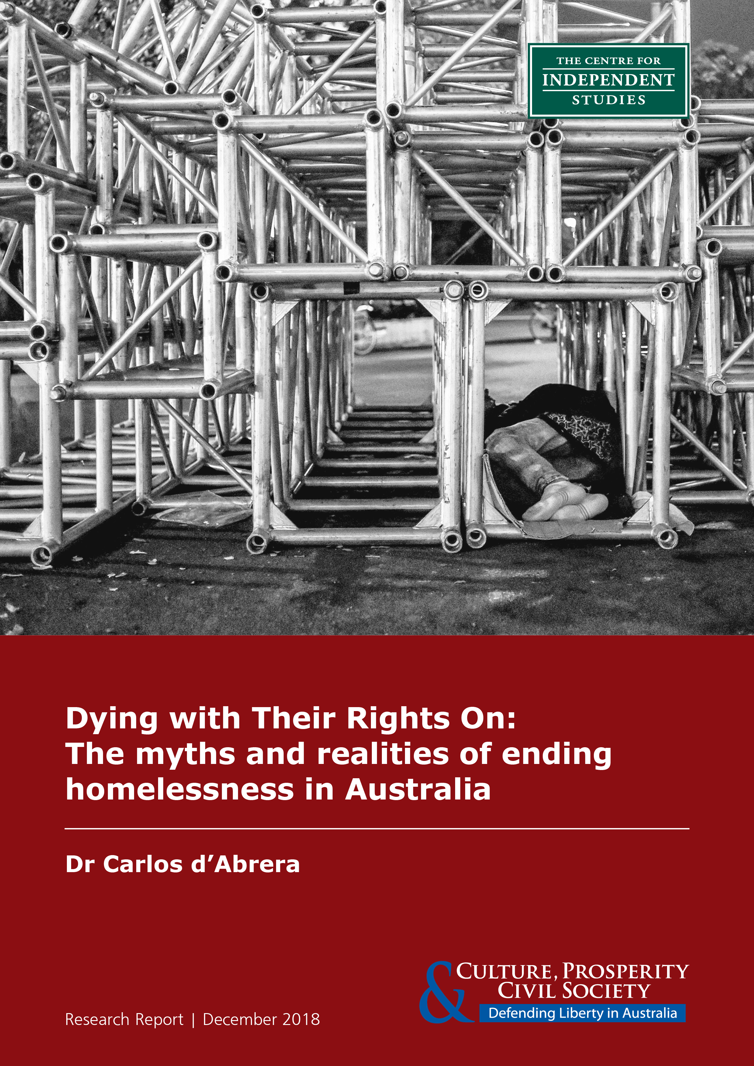 Dying with Their Rights On:  The myths and realities of ending homelessness in Australia