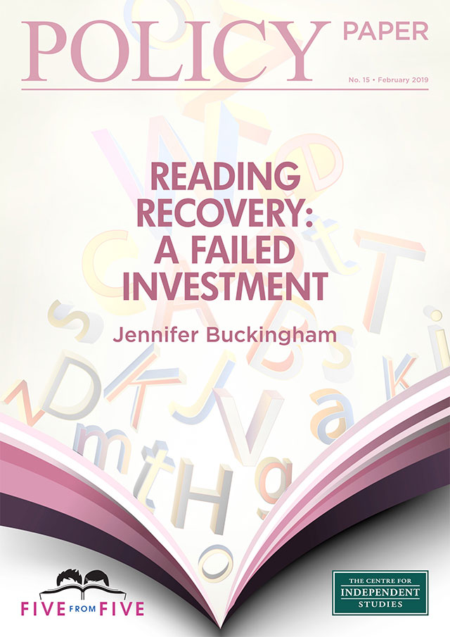 Reading Recovery: A Failed Investment
