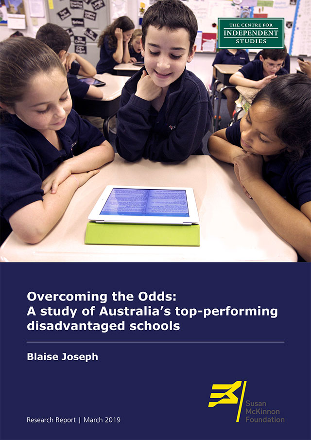 Overcoming the Odds: A study of Australia’s top-performing disadvantaged schools