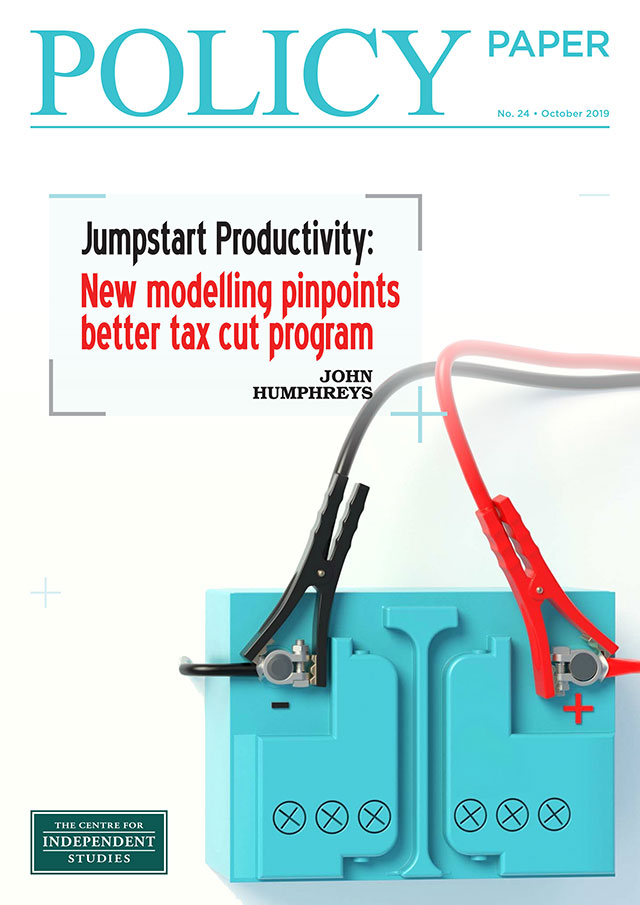 Jumpstart Productivity: New modelling pinpoints better tax cut program