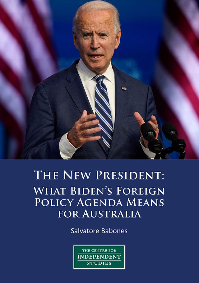 The New President: What Biden’s Foreign Policy Agenda Means for Australia