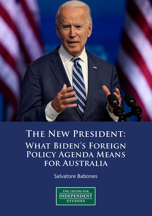 The New President: What Biden’s Foreign Policy Agenda Means for Australia
