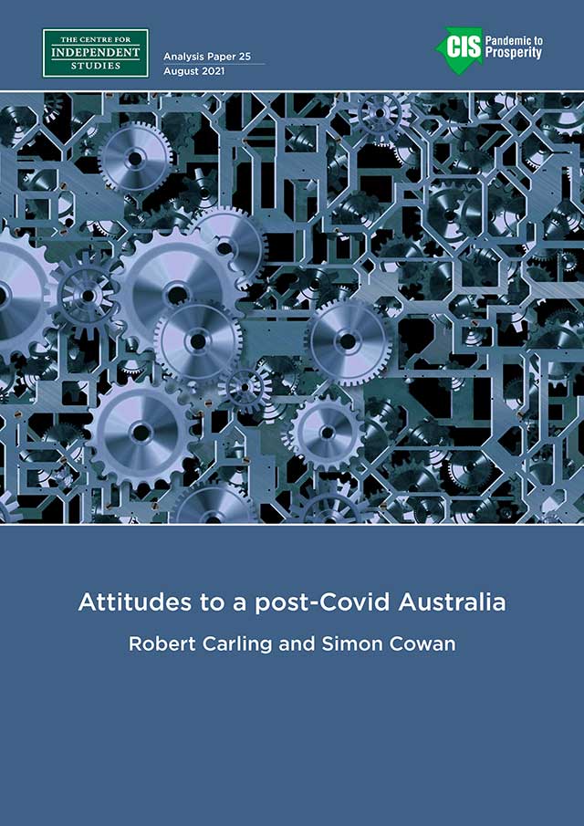 Attitudes to a post-Covid Australia
