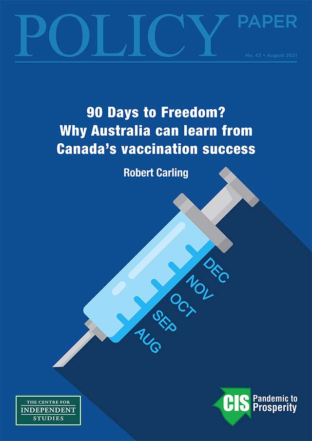 90 Days to Freedom? Why Australia can learn from Canada’s vaccination success