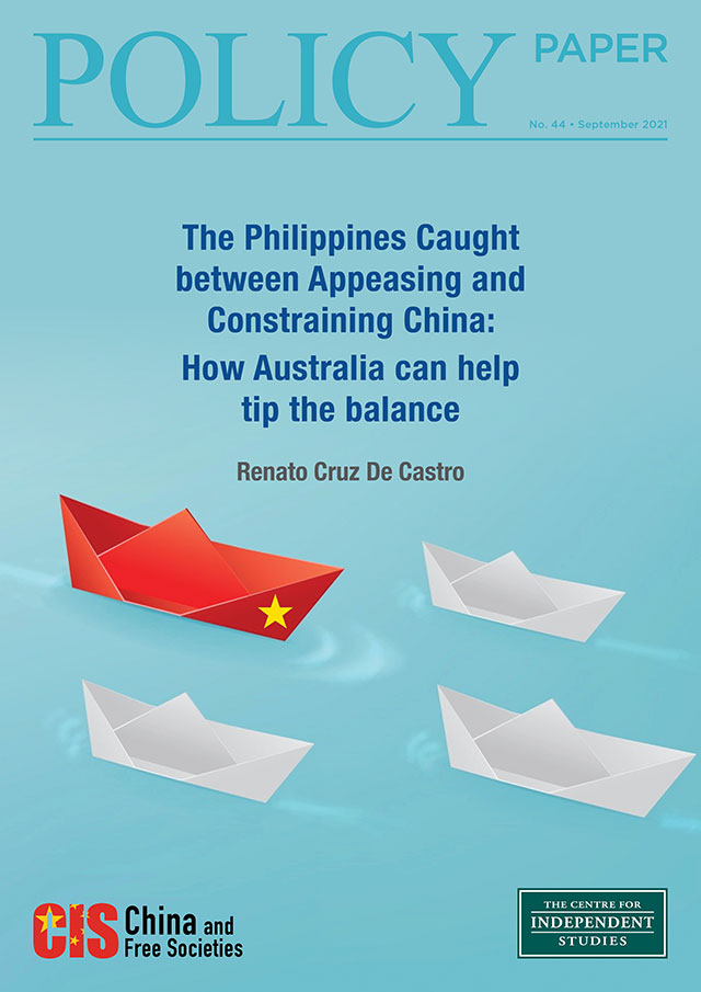 The Philippines Caught between Appeasing and Constraining China: How Australia can help tip the balance