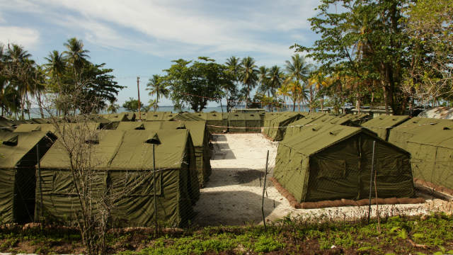 Nauru Manus Island detention centre refugees boat people