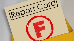 Report card fail F