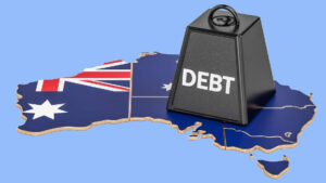 Debt weight over Australia