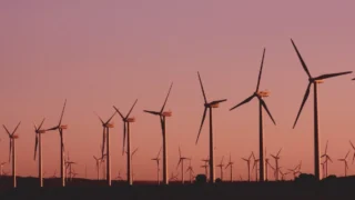 wind turbines